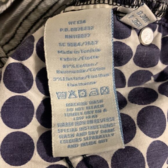 Boden the So-Ho gray with black polka dots skinny jeans Size 4R - Picture 6 of 6
